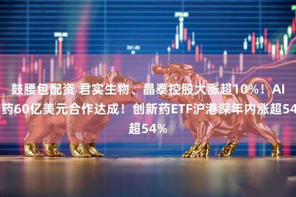 鼓腰包配资 君实生物、晶泰控股大涨超10%！AI制药60亿美元合作达成！创新药ETF沪港深年内涨超54%